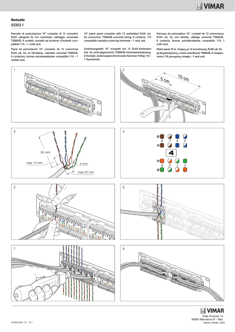 Image de la première page du manuel de l'appareil 03303.1
