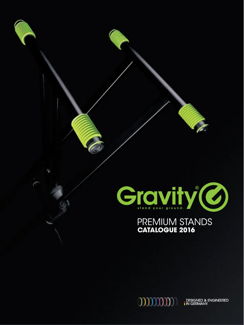 Página 1 del manual Manual de usuario Gravity GMAGOOSEM