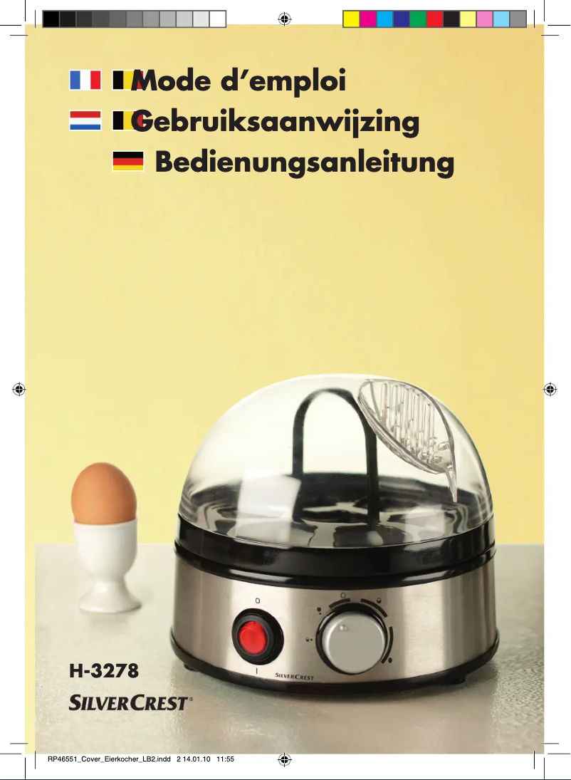 Image de la première page du manuel de l'appareil IAN 46551