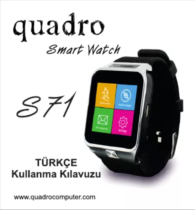 Image de la première page du manuel de l'appareil S71