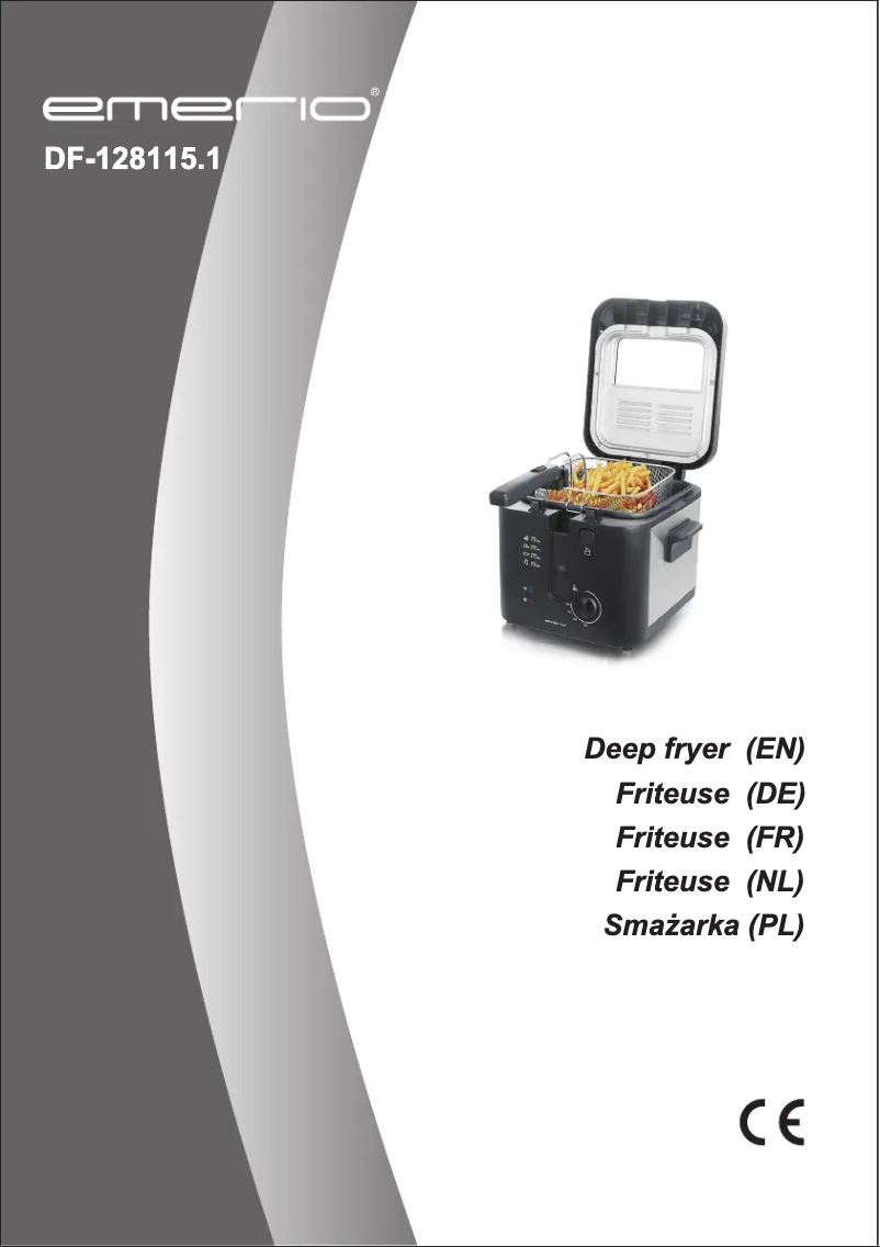 Image de la première page du manuel de l'appareil DF-128115.1
