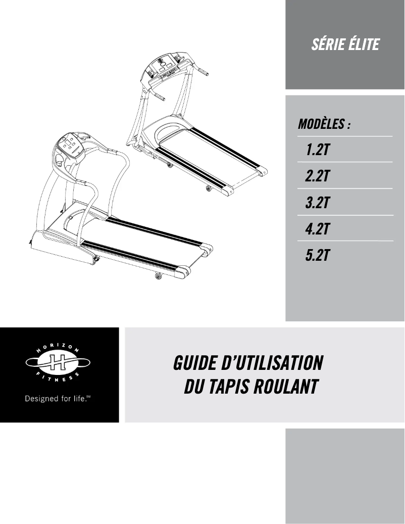 Imagen de la primera página del manual del dispositivo Elite 4.2T