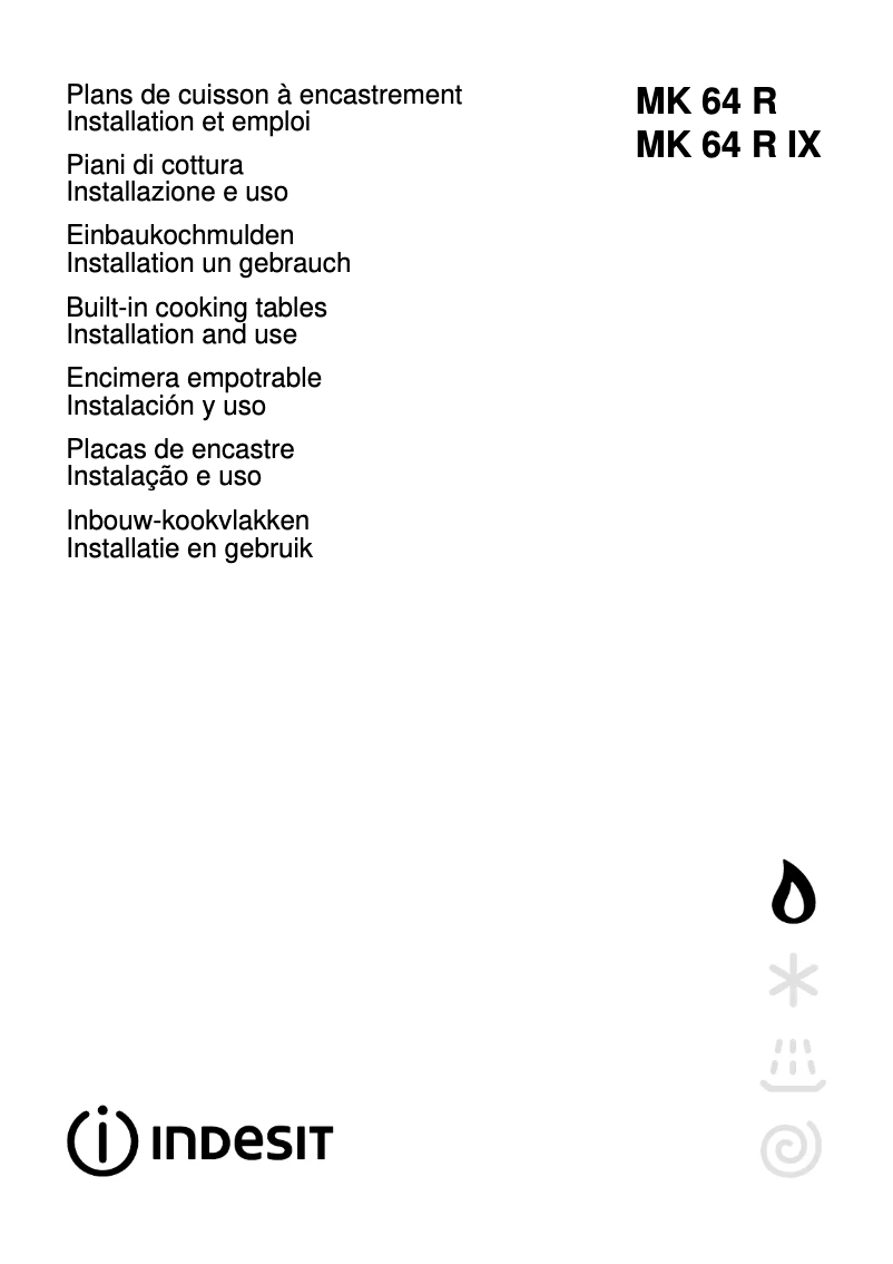 Image de la première page du manuel de l'appareil MK 64 R