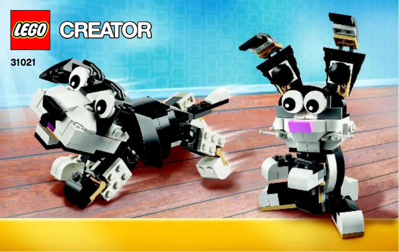 Page n°1 - Manuel utilisateur Lego Creator 31021