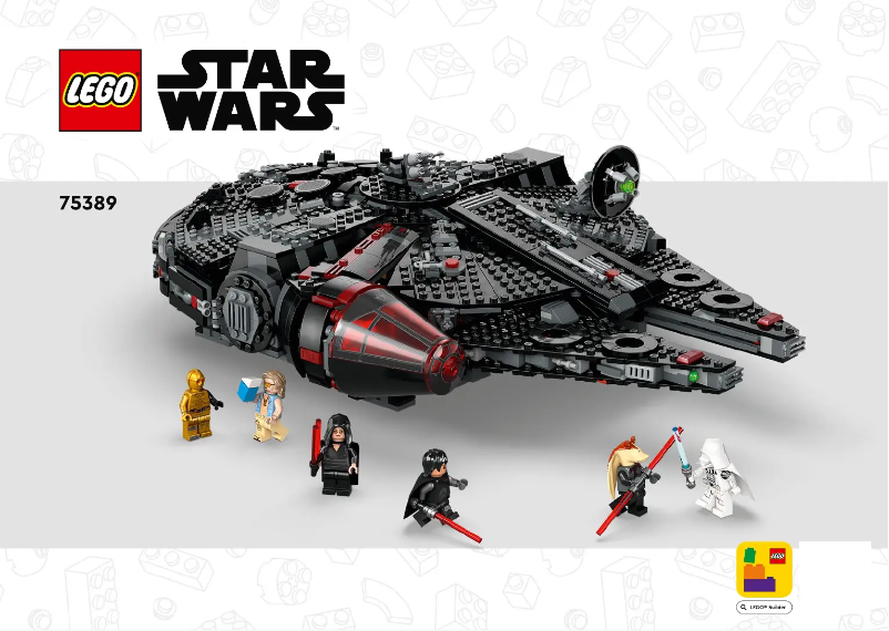 Page 1 de la notice Manuel utilisateur Lego Star Wars 75389