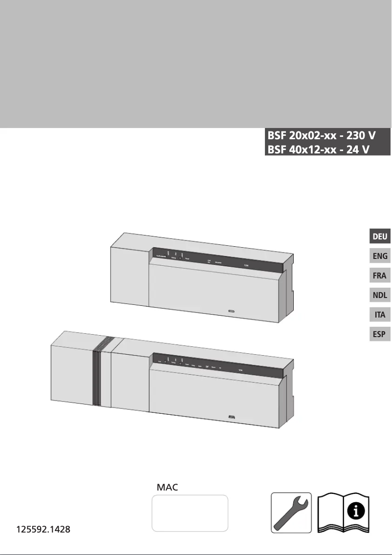 Page n°1 - Manuel utilisateur Möhlenhoff Alpha 2