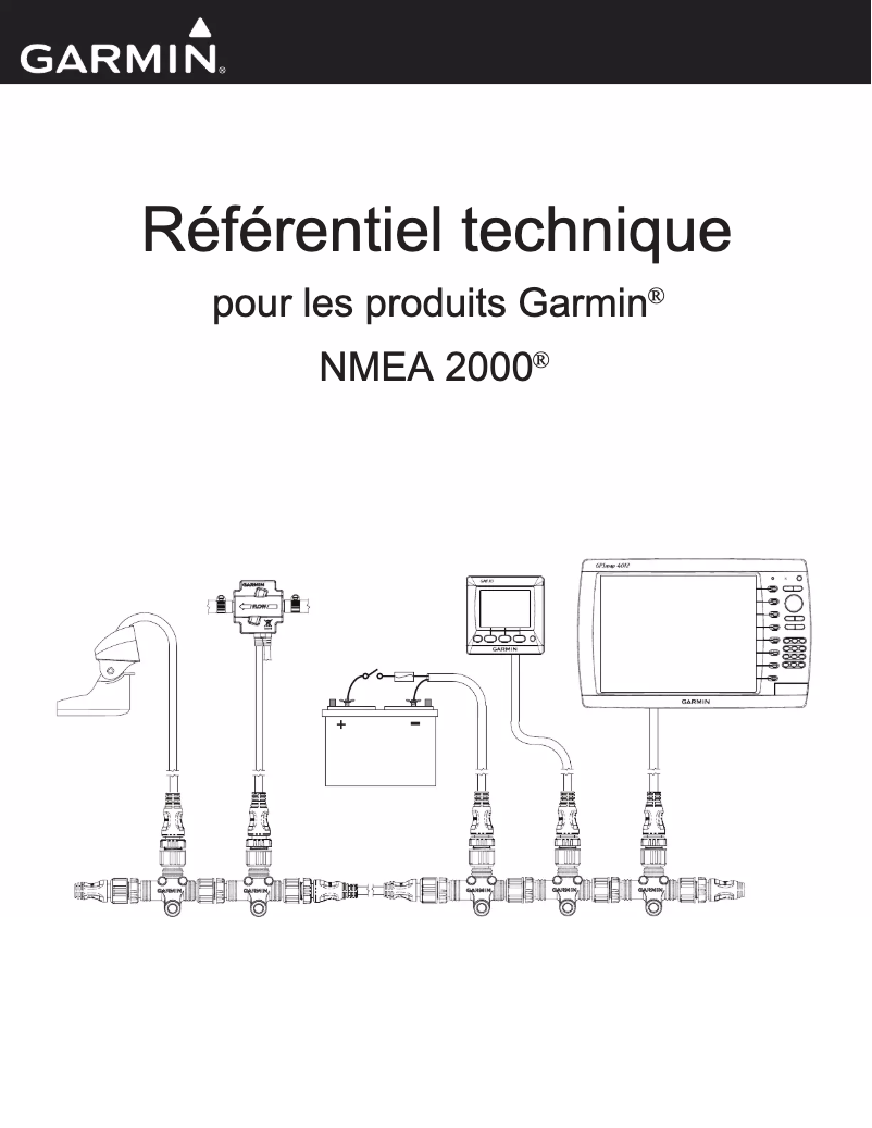 Page n°1 - Manuel utilisateur Garmin GFS 10
