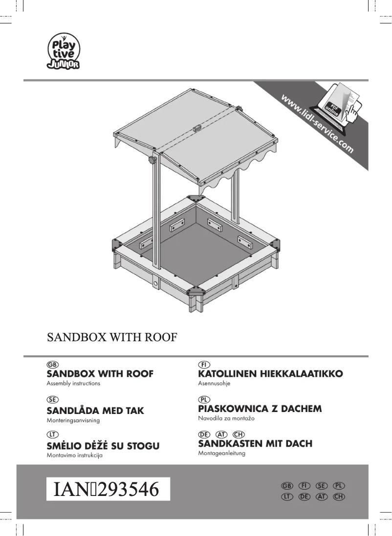 Imagen de la primera página del manual del dispositivo IAN 293546