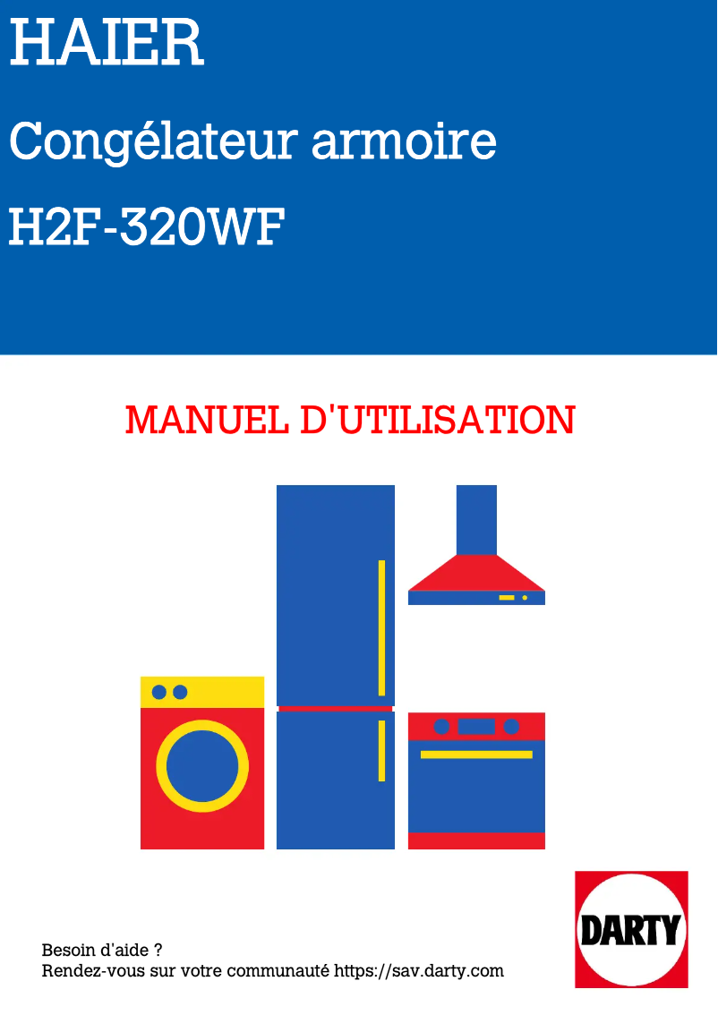 Página 1 del manual Manual de usuario Haier H2F-320WF