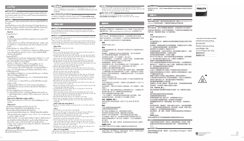 Image de la première page du manuel de l'appareil LightCare GC1480