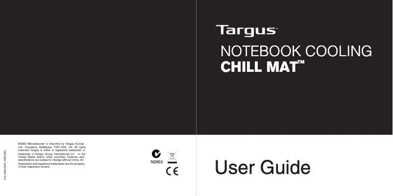 Image de la première page du manuel de l'appareil AWE18EU