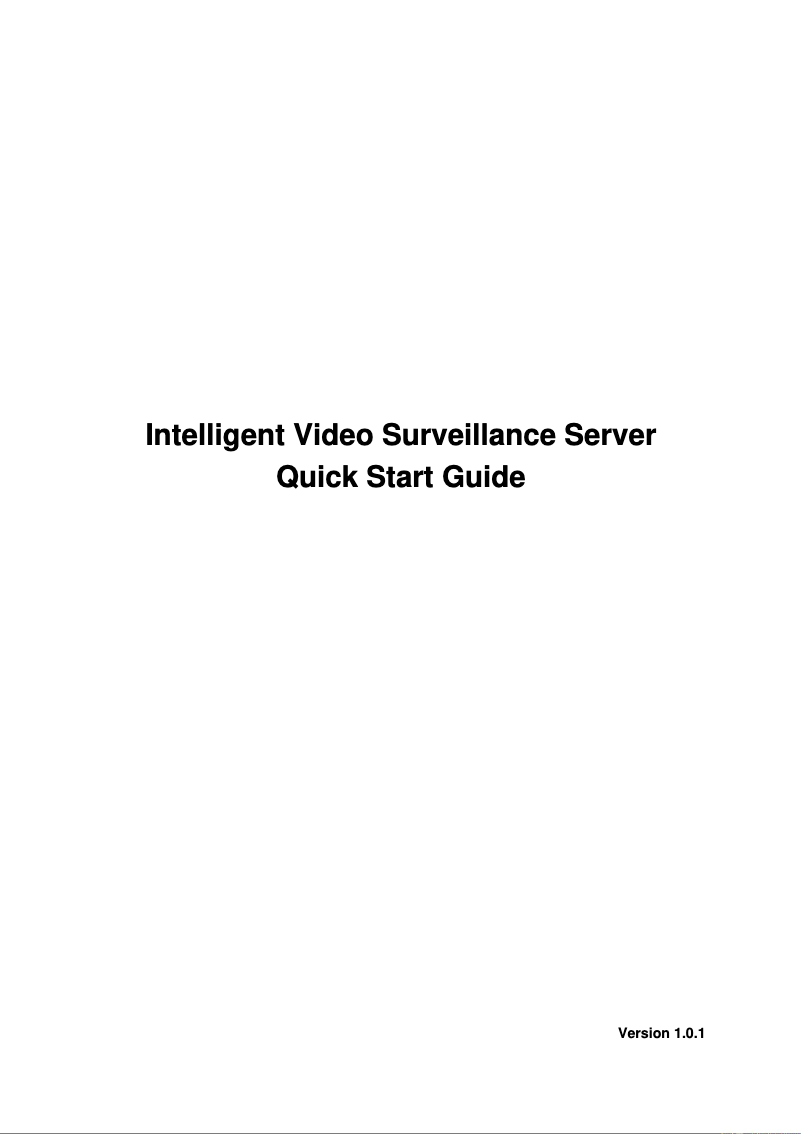 Image de la première page du manuel de l'appareil DHI-IVSS7008-1T