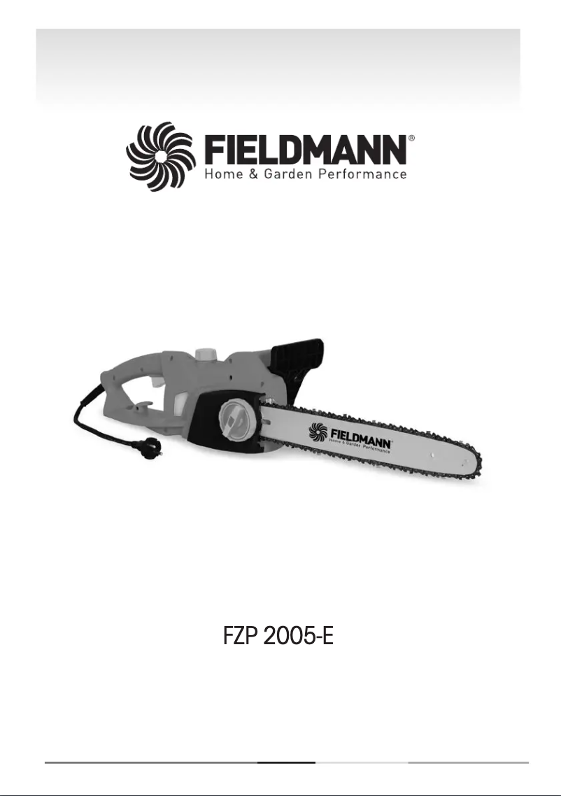 Page n°1 - Manuel utilisateur Fieldmann FZP 2005-E