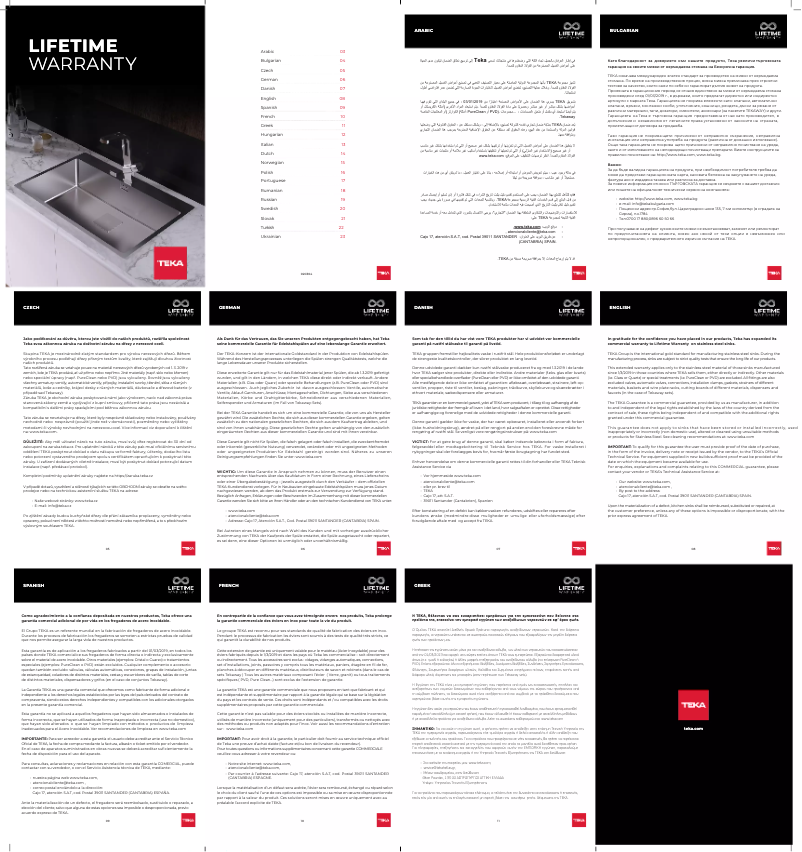 Image de la première page du manuel de l'appareil TU 34.18