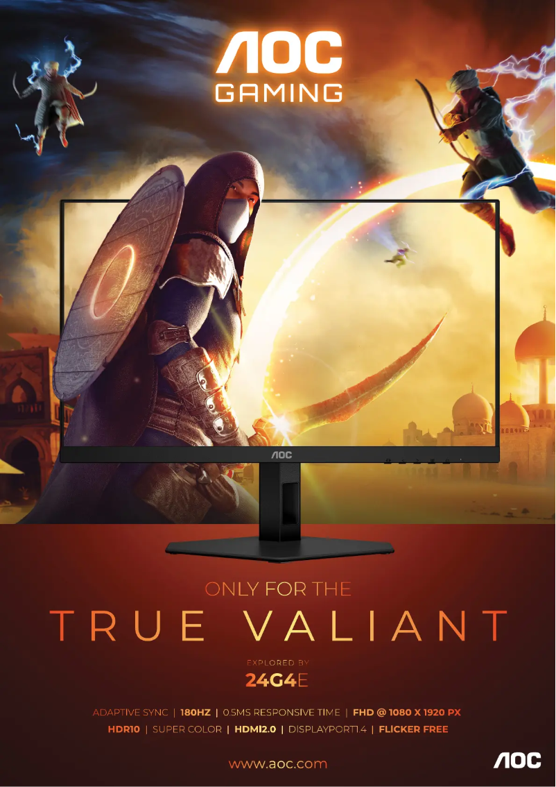 Page n°1 - Brochure AOC 24G4E