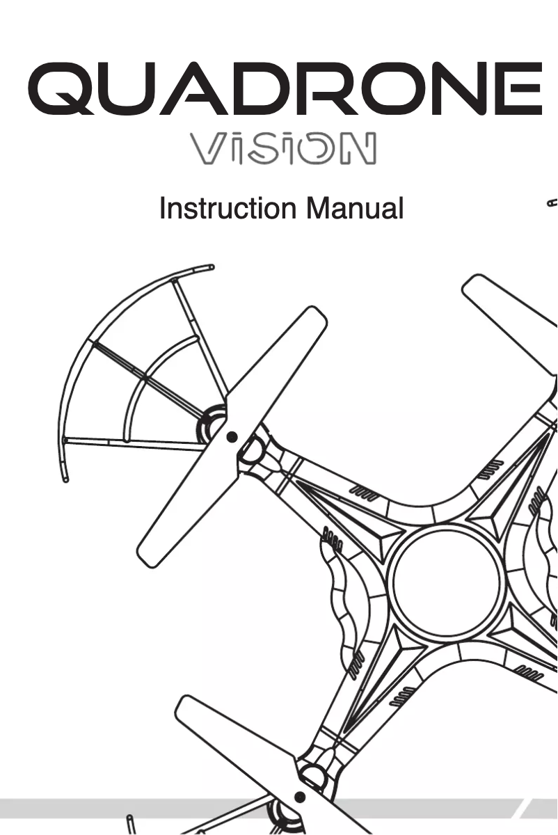 Image de la première page du manuel de l'appareil Vision