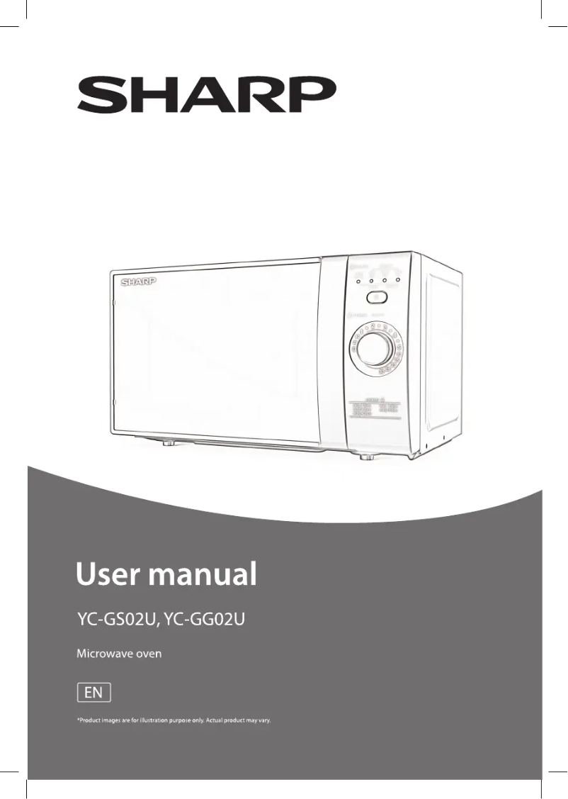 Page n°1 - Manuel utilisateur Sharp YC-GG02U