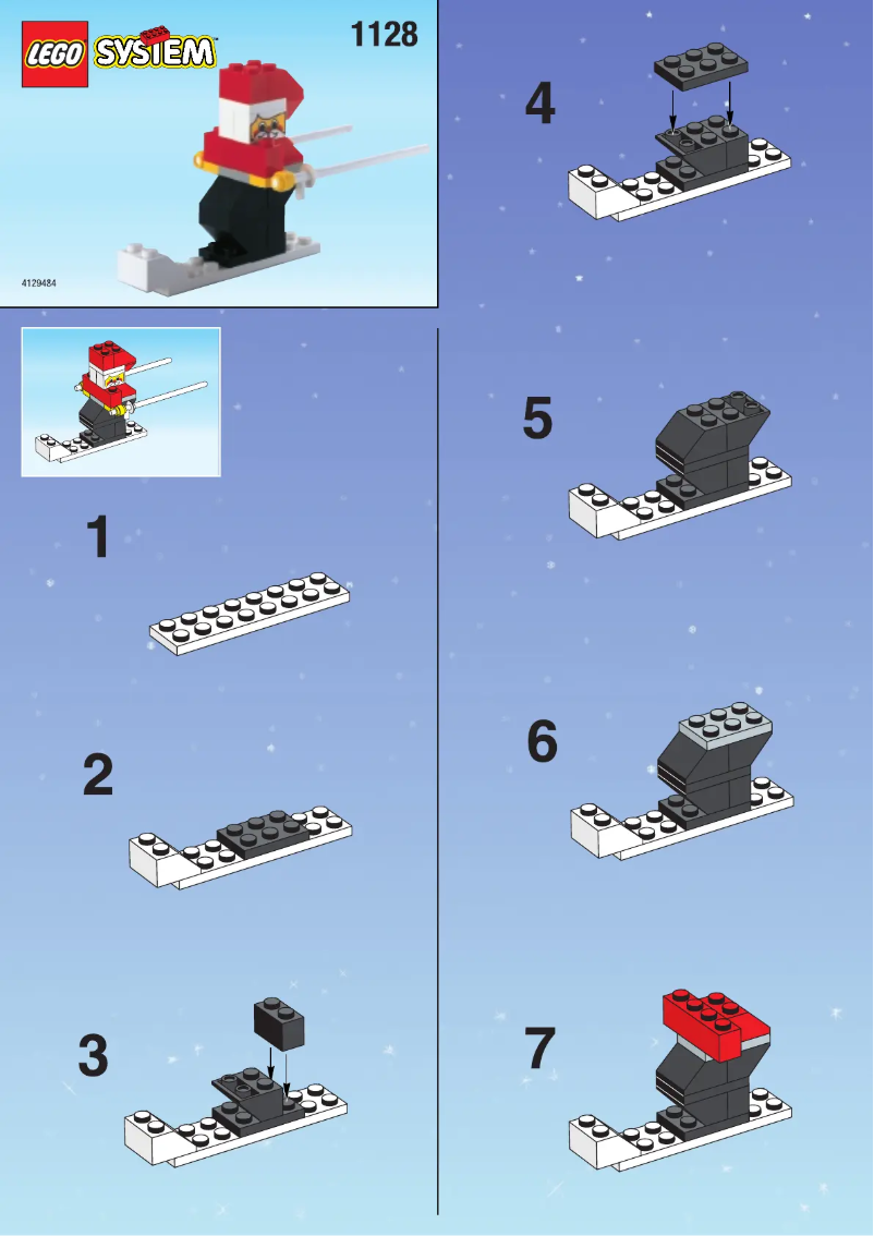 Page n°1 - Manuel utilisateur Lego SKIING SANTA