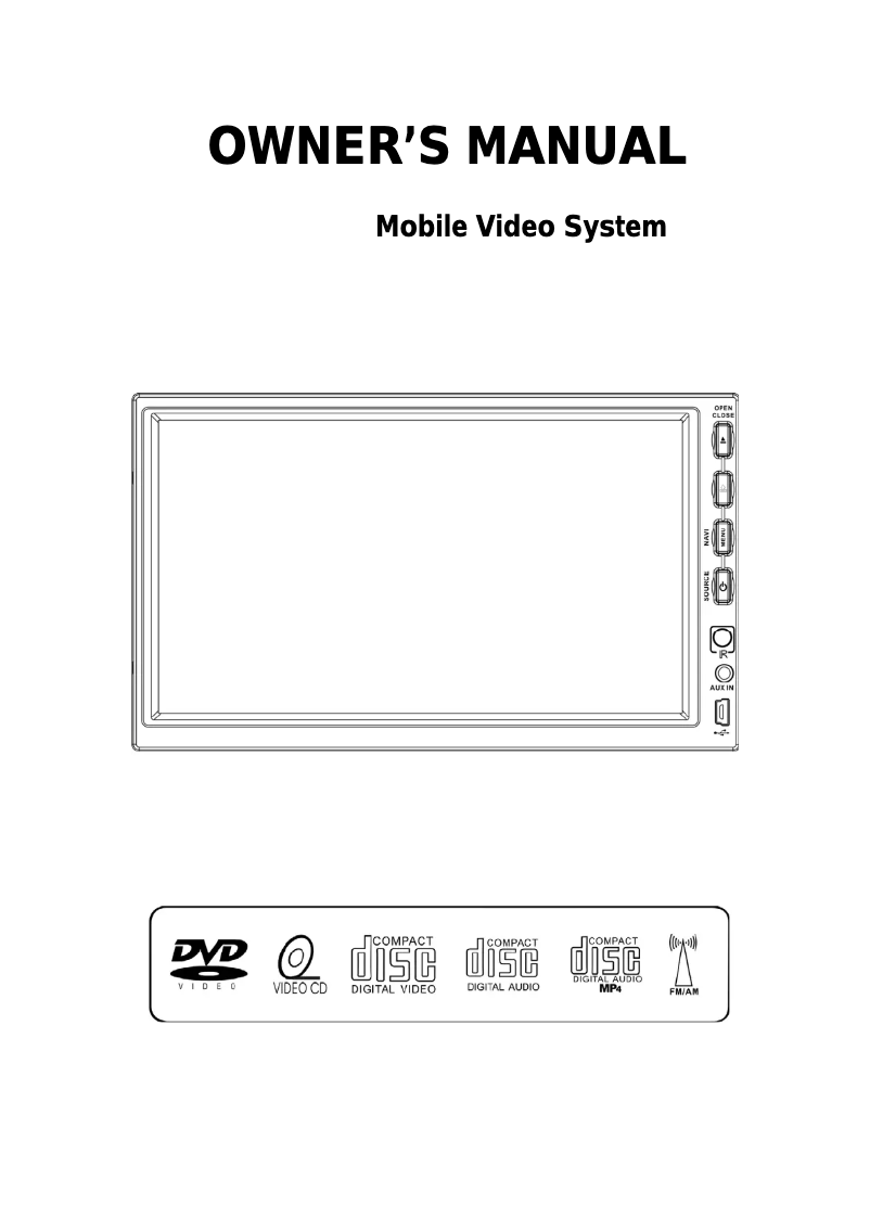 Page 1 de la notice Manuel utilisateur Farenheit TID-702NRT