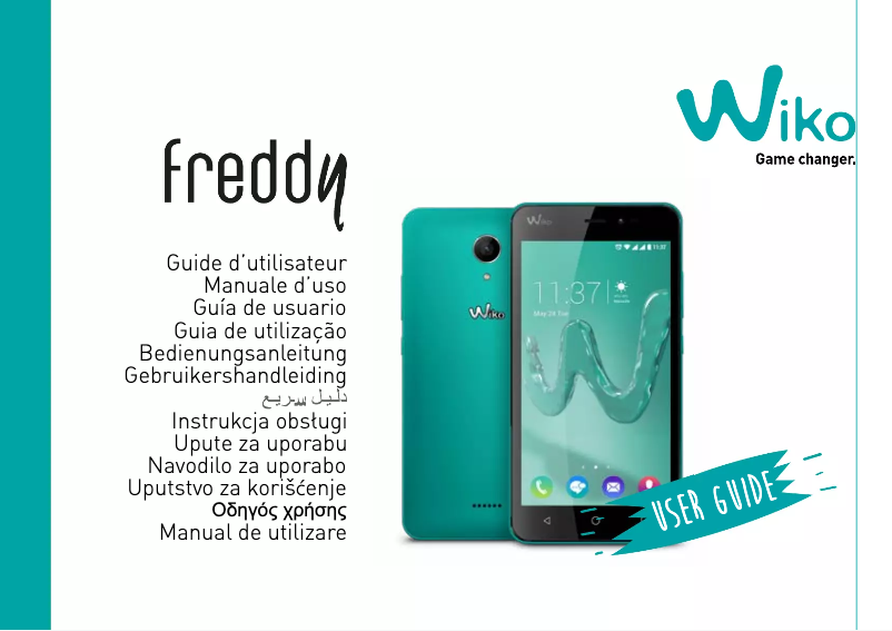Page 1 de la notice Manuel utilisateur Wiko Freddy