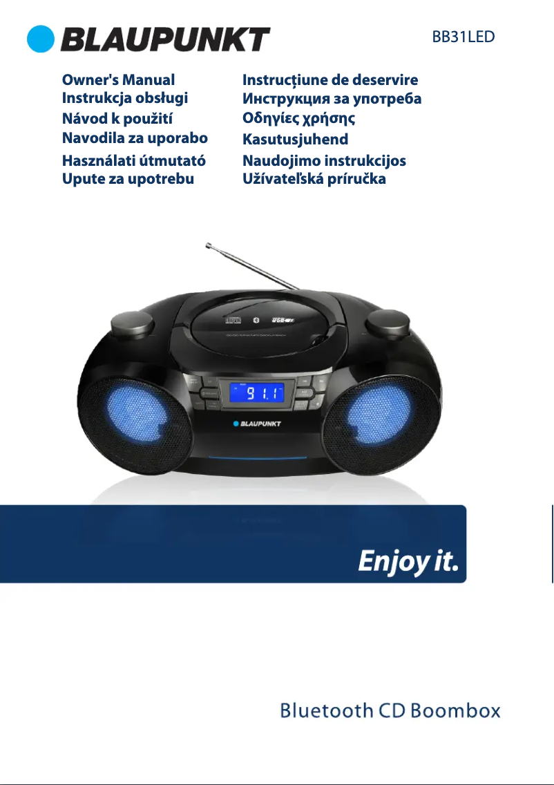 Image de la première page du manuel de l'appareil BB31LED