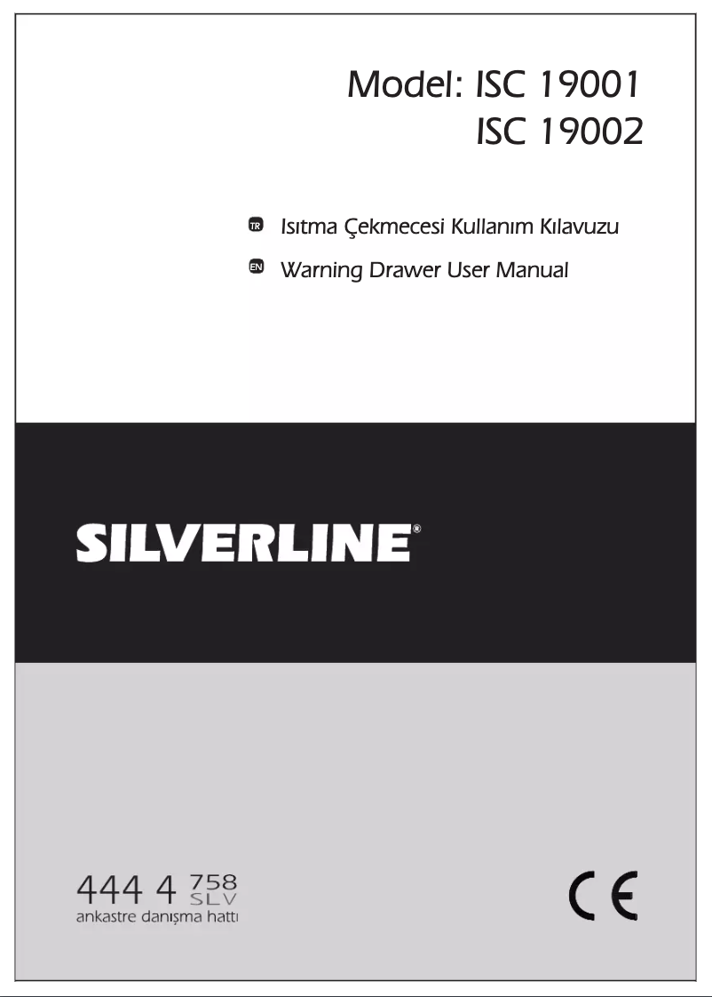 Page n°1 - Manuel utilisateur Silverline ISC 19002