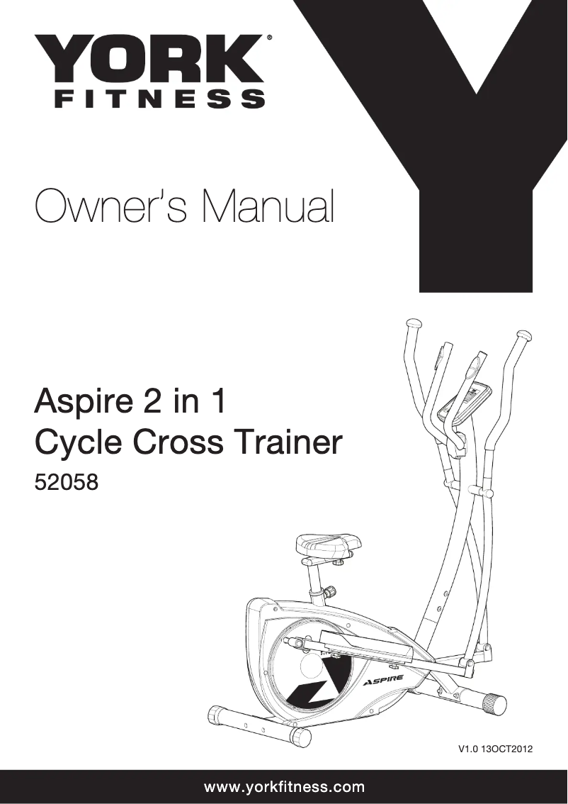 Image de la première page du manuel de l'appareil Aspire 2 in 1