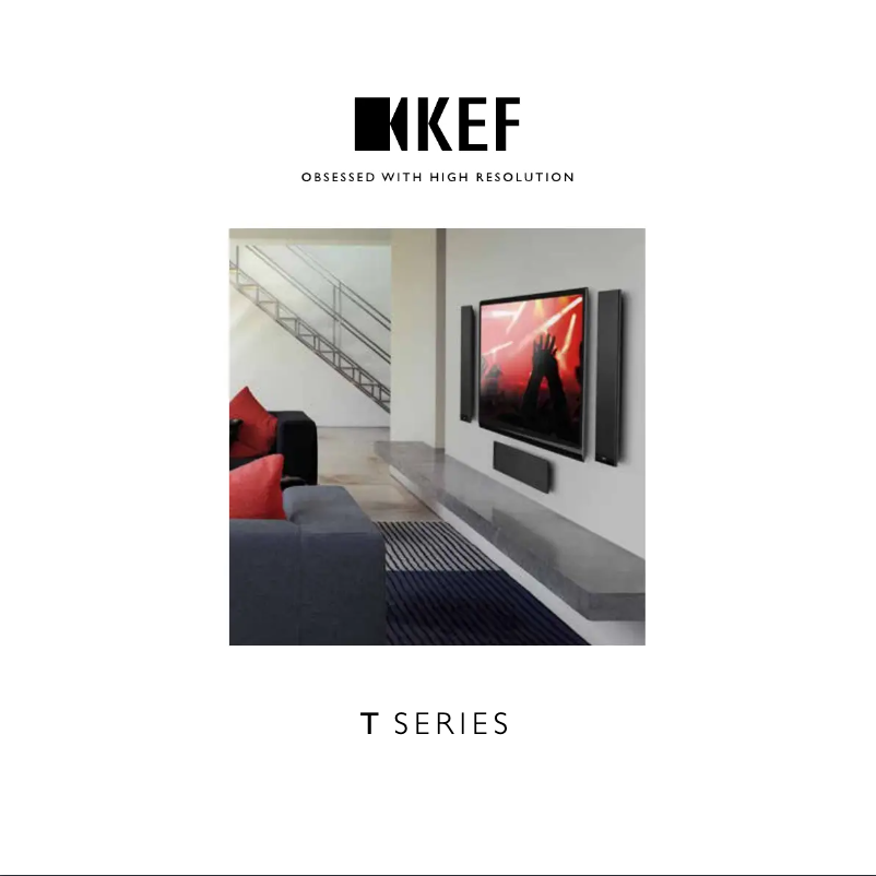 Page 1 de la notice Brochure KEF T301c