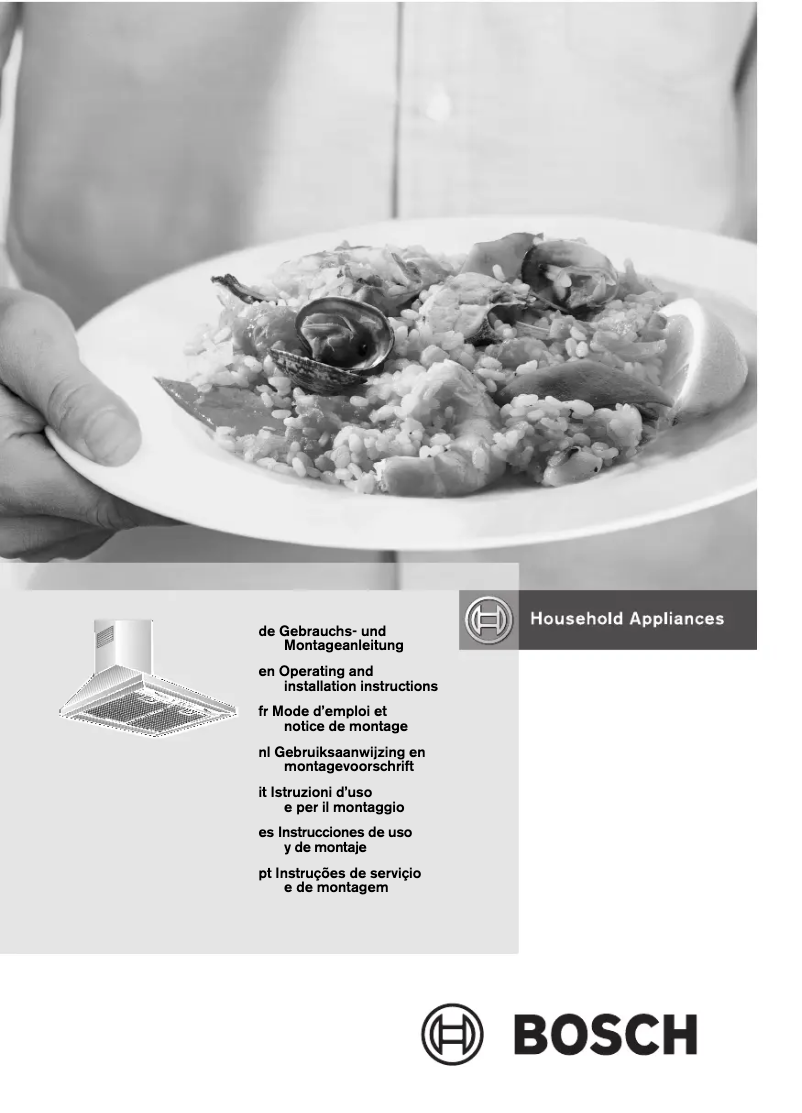 Page n°1 - Manuel utilisateur Bosch DWW072750