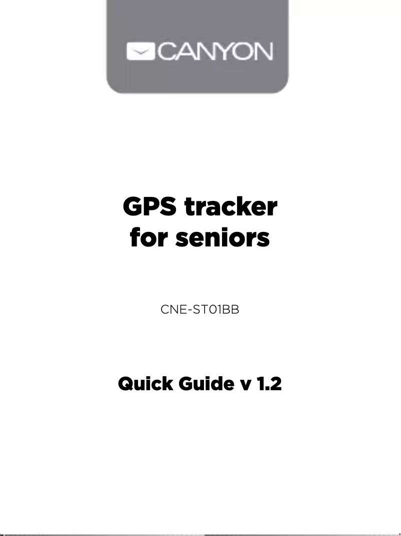 Page 1 de la notice Manuel utilisateur Canyon ST-01