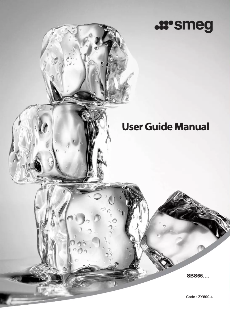 Page 1 de la notice Manuel utilisateur Smeg SBS660X6