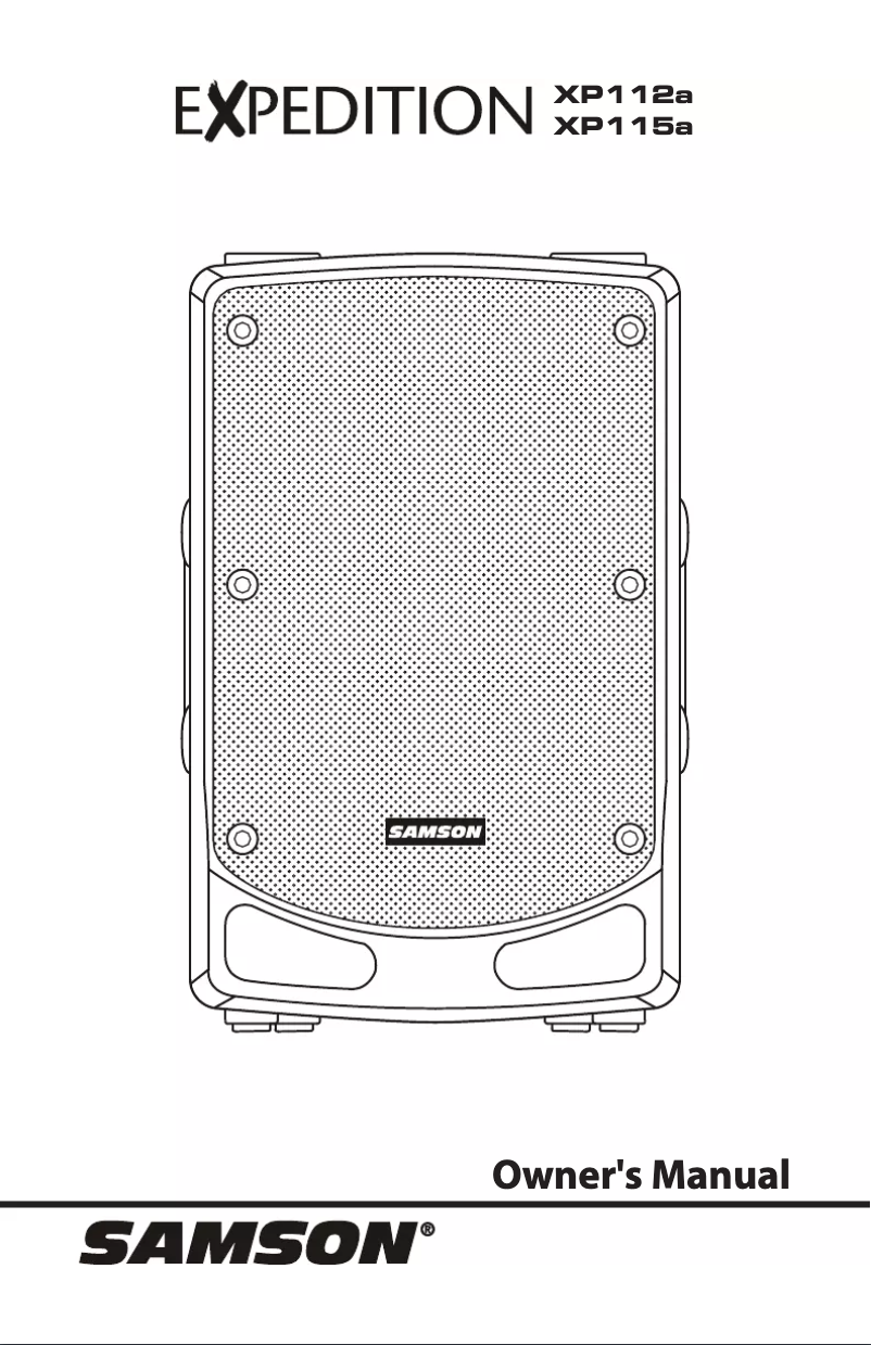 Image de la première page du manuel de l'appareil XP112A