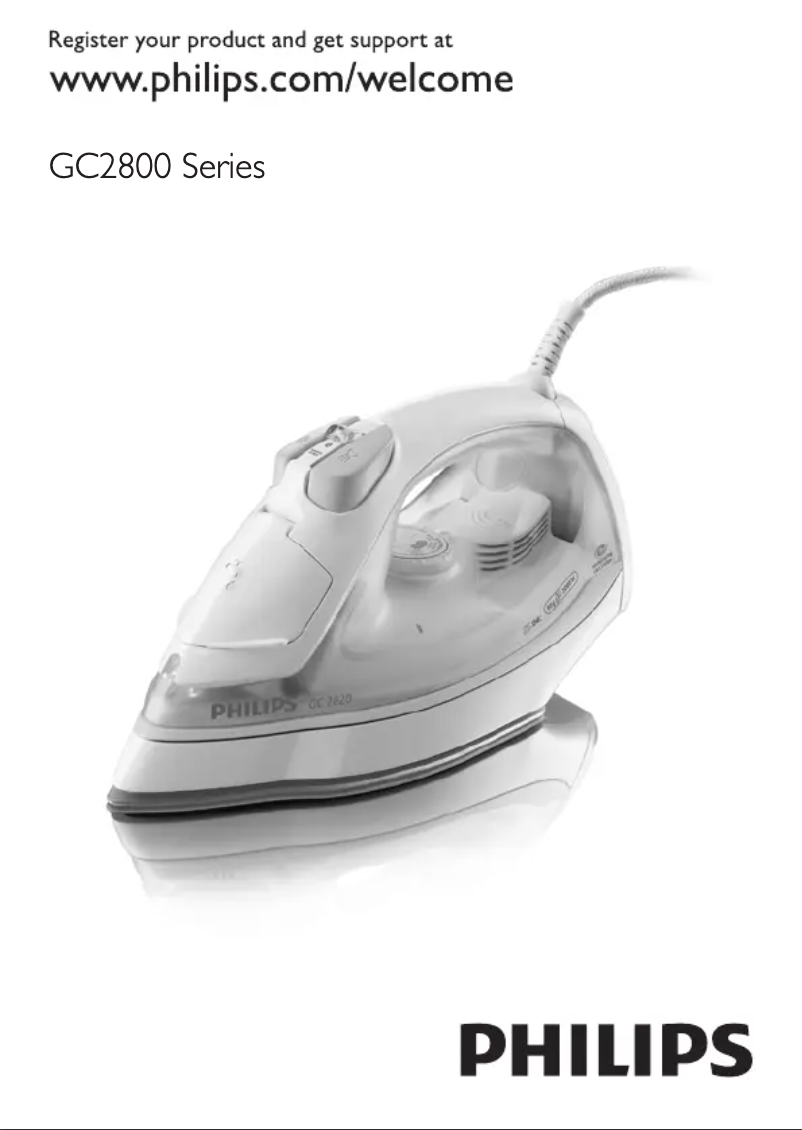 Page n°1 - Manuel utilisateur Philips GC2821