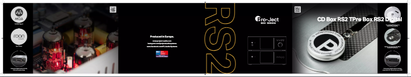 Imagen de la primera página del manual del dispositivo Pre Box RS2 Digital