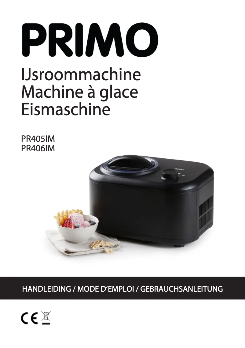 Page n°1 - Manuel utilisateur Primo PR405IM
