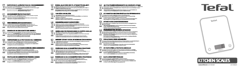 Page 1 de la notice Manuel utilisateur Tefal Optiss Stainless Steel BC5010