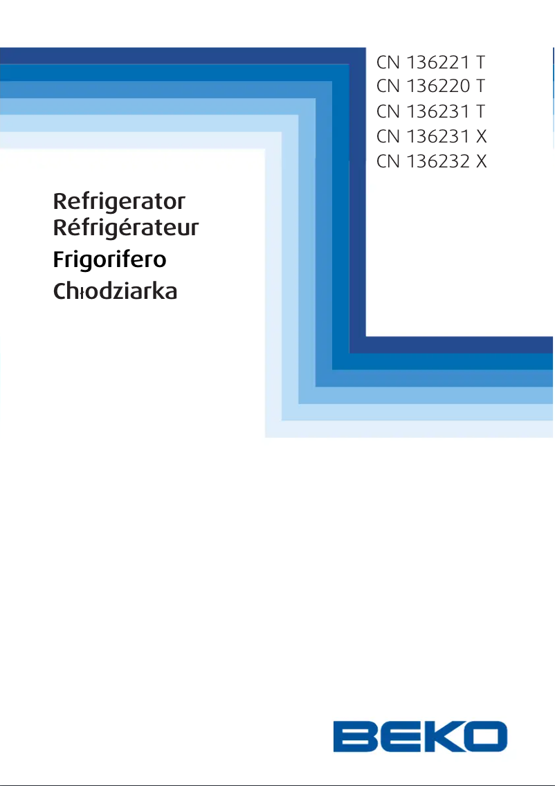 Image de la première page du manuel de l'appareil CN136221T