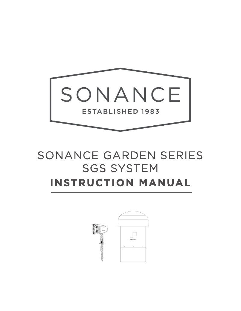 Image de la première page du manuel de l'appareil SGS 8.1