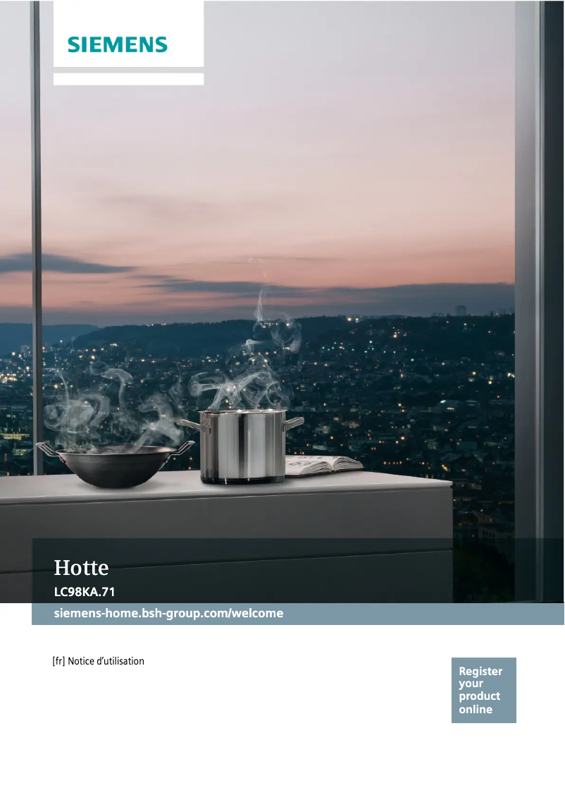 Página 1 del manual Manual de usuario Siemens LC98KA271