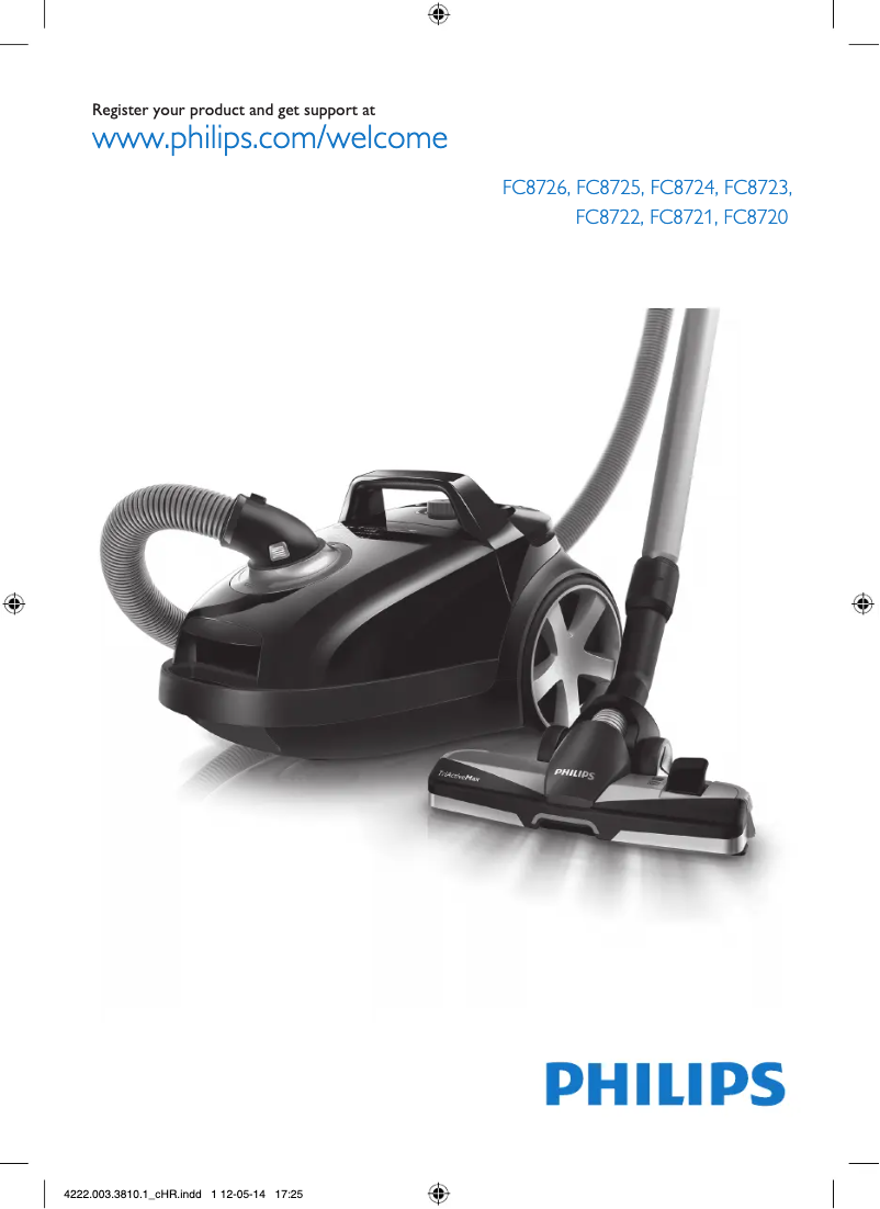 Image de la première page du manuel de l'appareil Performer Expert FC8720