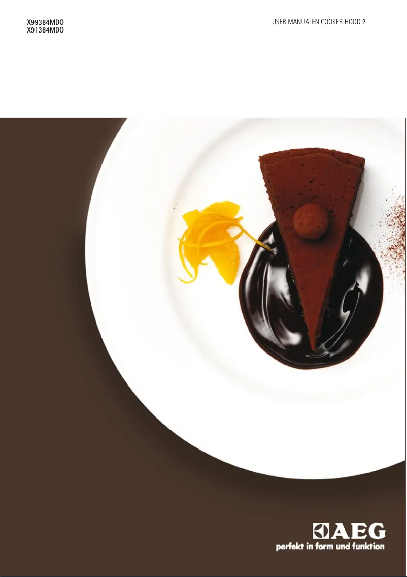 Página 1 del manual Manual de usuario AEG X91384MD0