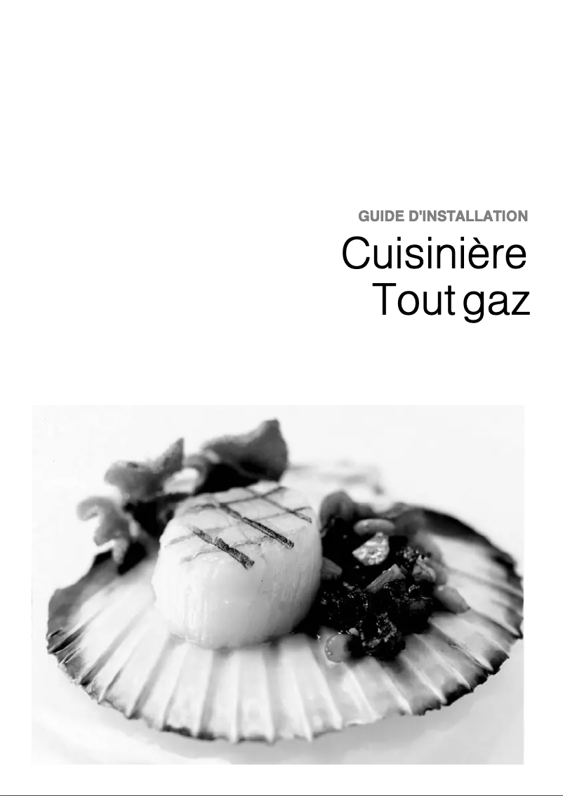 Page 1 of the manual User Manual Sauter SCG 1102 W