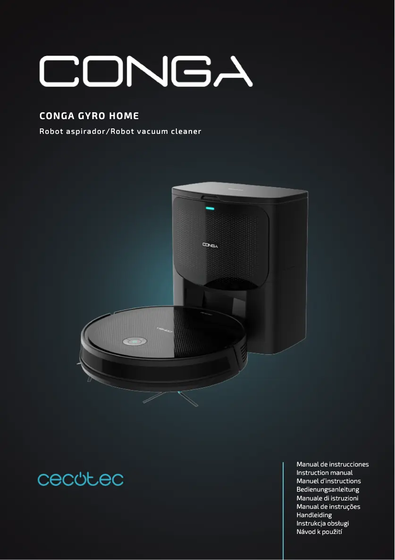 Page n°1 - Manuel utilisateur Cecotec Conga Gyro Home