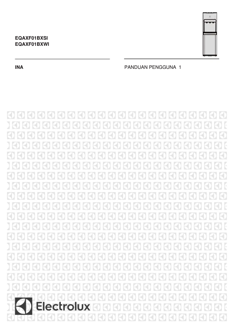 Page 1 de la notice Manuel utilisateur Electrolux EQAXF01BXWI