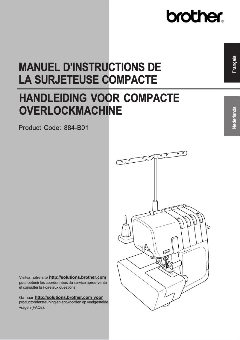 Page 1 de la notice Manuel utilisateur Brother 4234DT