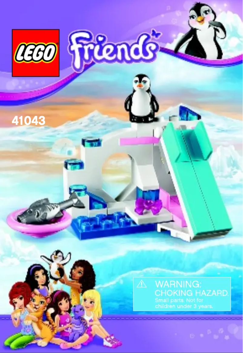 Page 1 de la notice Manuel utilisateur Lego Penguin's Playground