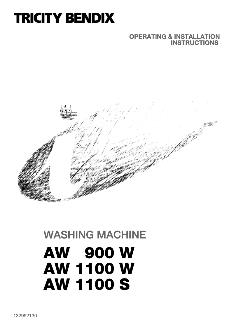 Image de la première page du manuel de l'appareil AW 900 W