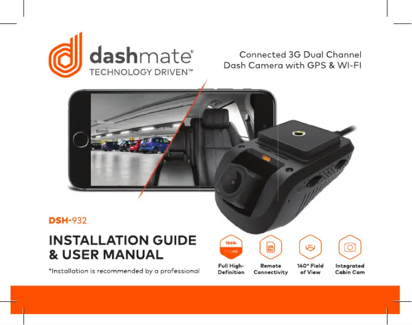 Página 1 del manual Manual de usuario Dashmate DSH-932