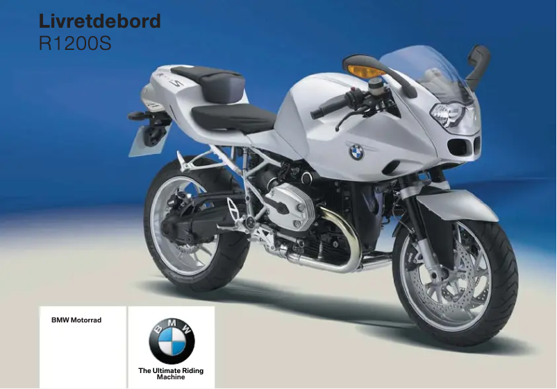 Page 1 de la notice Manuel utilisateur BMW R 1200 S (2006)