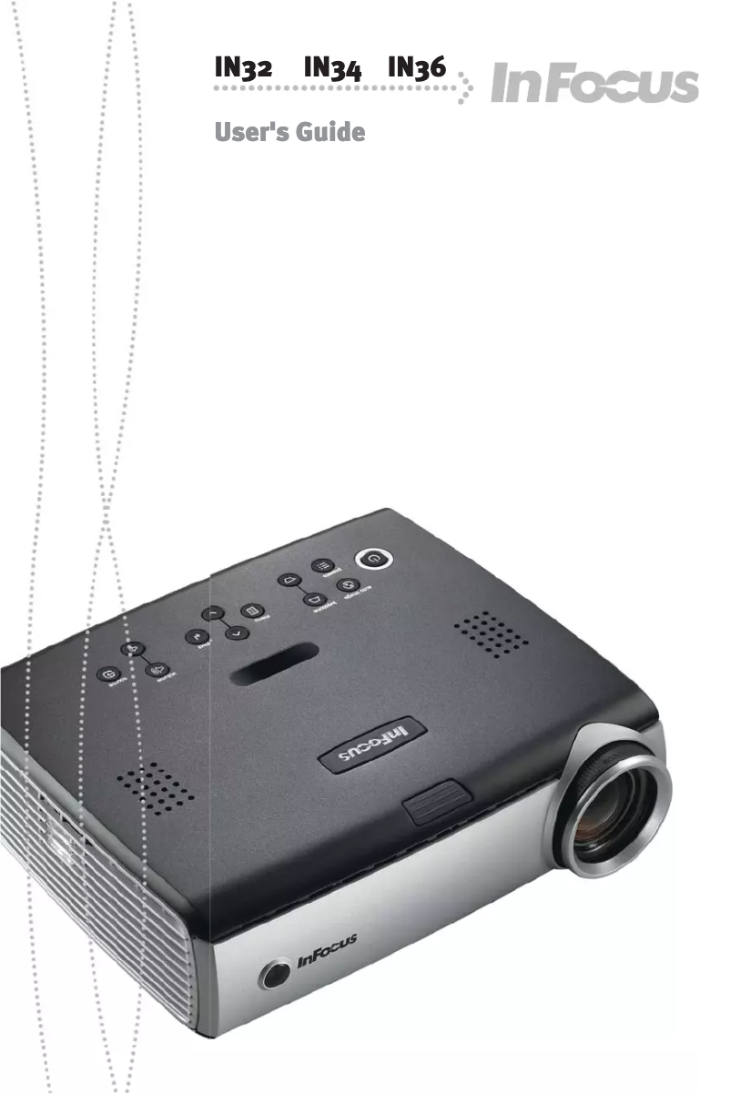 Image de la première page du manuel de l'appareil IN36